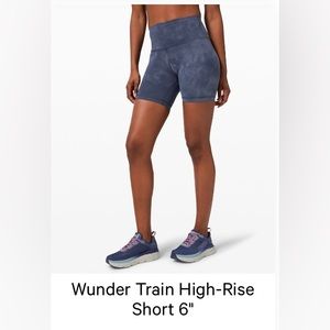 Wunder Train High Rise Short 6” NWOT